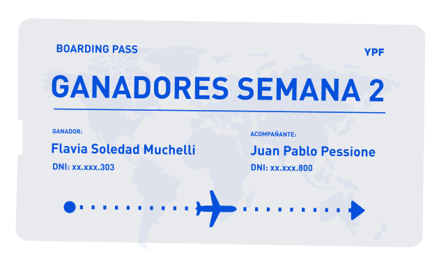 Ganadores semana 2