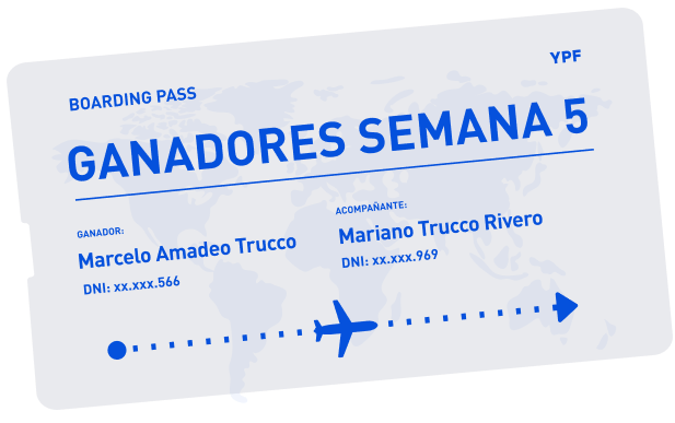 Ganadores semana 5