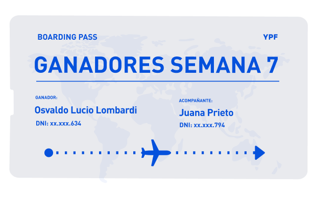 Ganadores semana 7