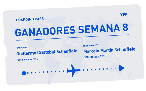 Ganadores semana 8