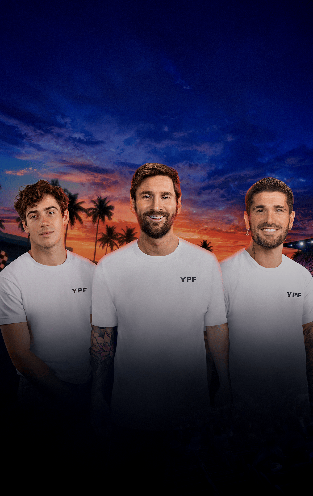 Messi Colapinto y De Paul